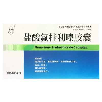 盐酸氟桂利嗪胶囊