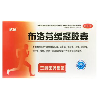 布洛芬缓释胶囊